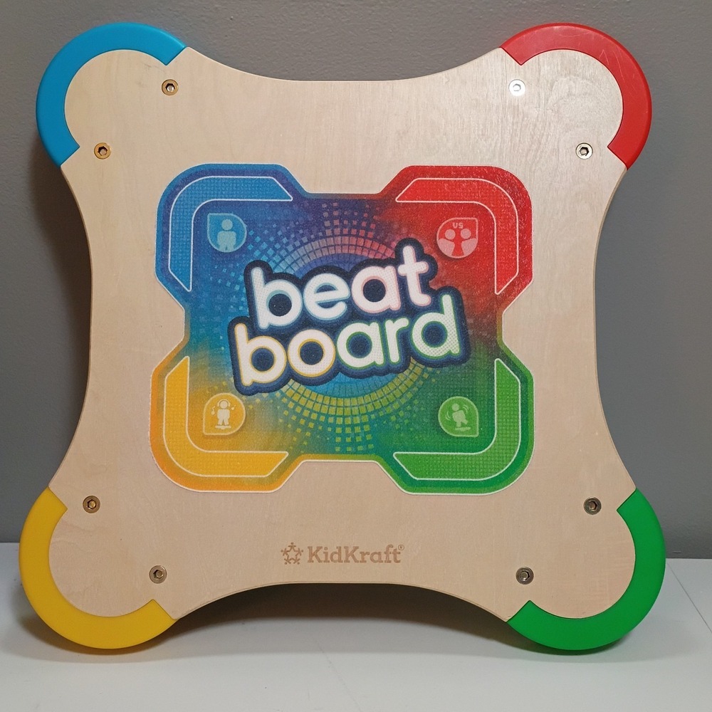 Beat Board Kidkraft Game Challenge Wood Toy Lights Used AA Batteries Included